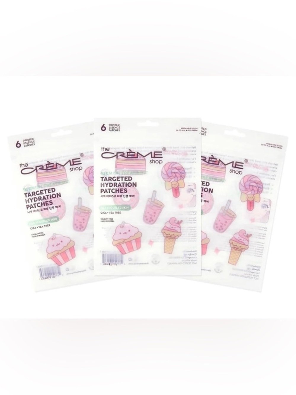 The Crème Shop Targeted Hydration Acne Patches - 18 patches